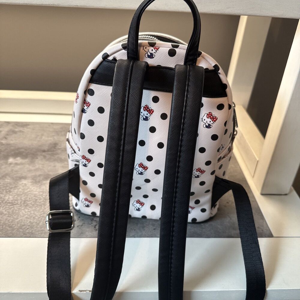 Loungefly Sanrio Hello Kitty Polka Dot Mini Backpack - Picture 5 of 13